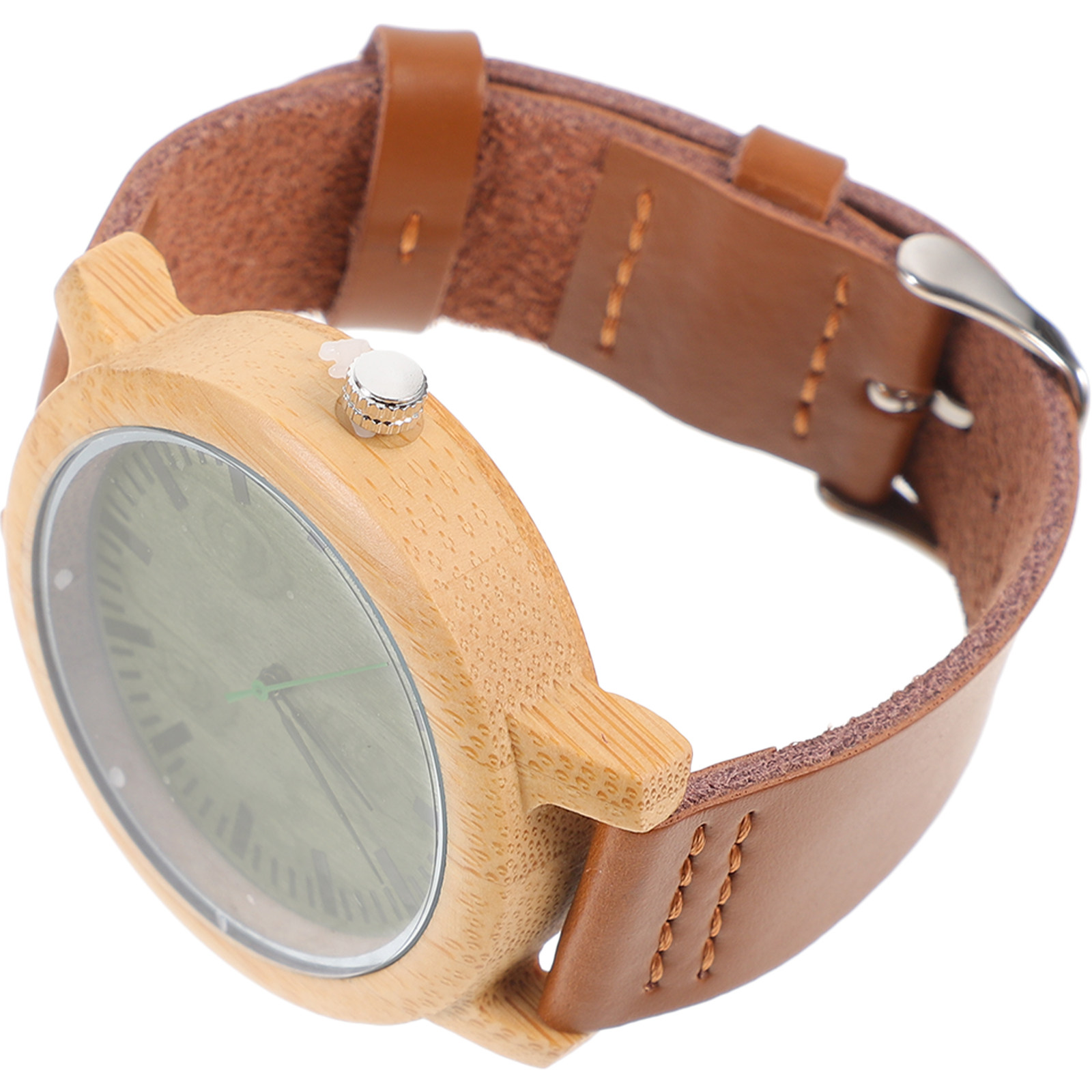 Men'S Formal Wear Watches - 1Pcs Wooden Bamboo Watch for Men