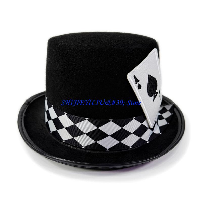 Tall Men Formal Wear - E21F Victoria Derby Cap Card Magicians