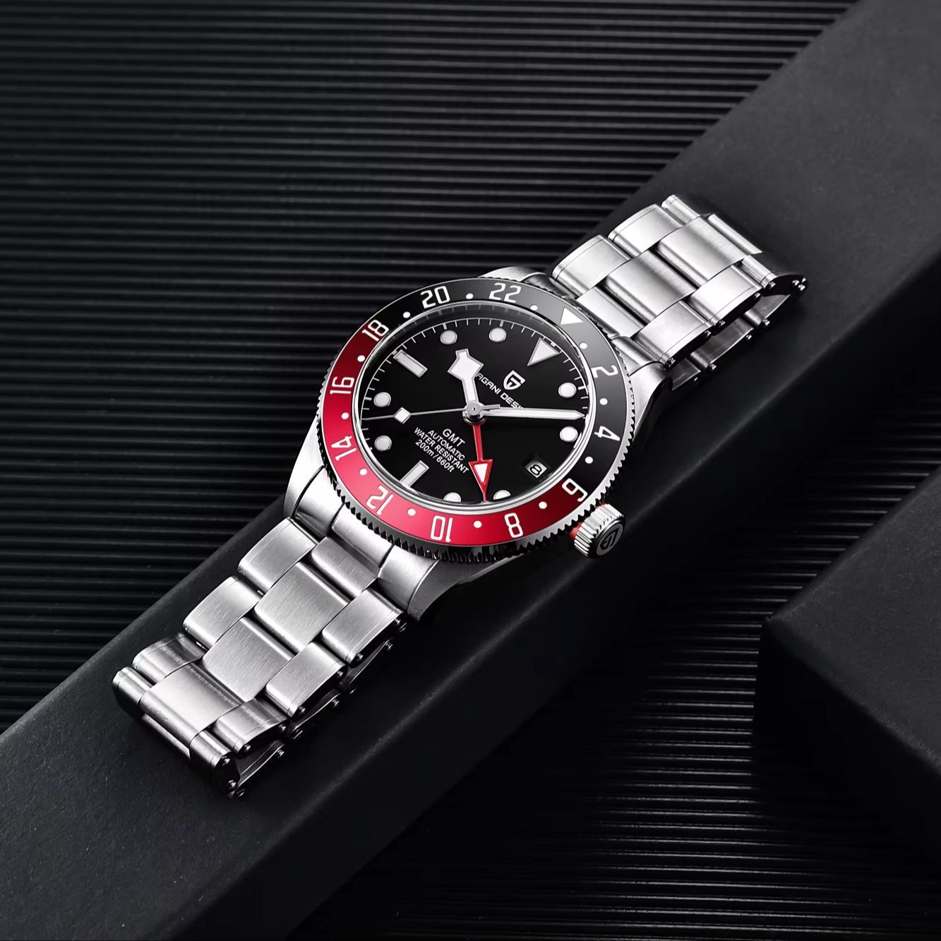 PAGANI DESIGN Black & Red Cont - đánh giá và giá Men'S Formal Wear Watches