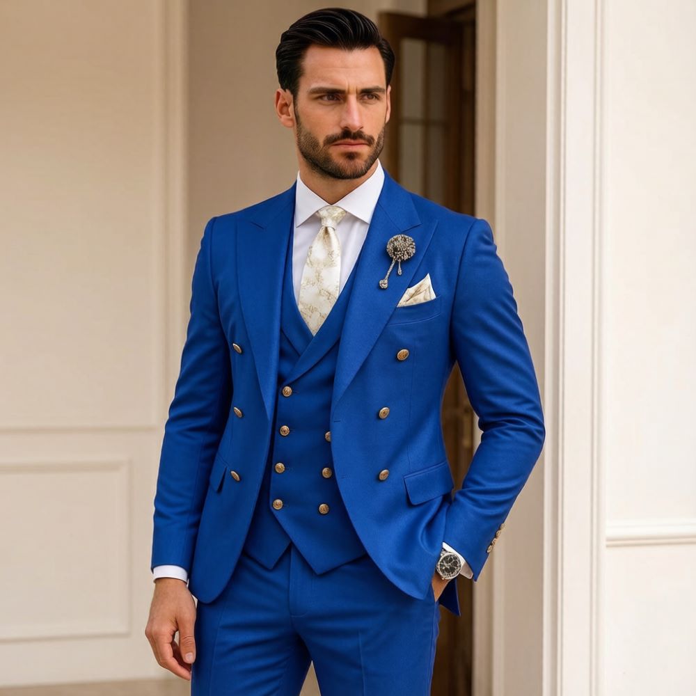 Men Ivory Wedding Suit Slim Fi - đánh giá và giá Men Formal Wear Modern