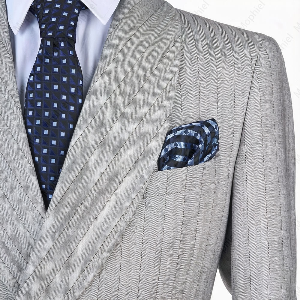 Mophiel Light Grey Men Suits S - đánh giá và giá Men Formal Wear Pants