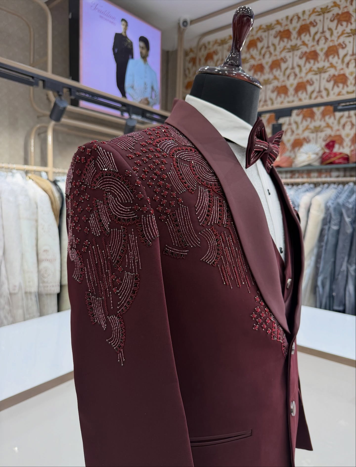 3 Pieces Groom Wedding Tuxedos - đánh giá và giá Men Formal Wear Modern