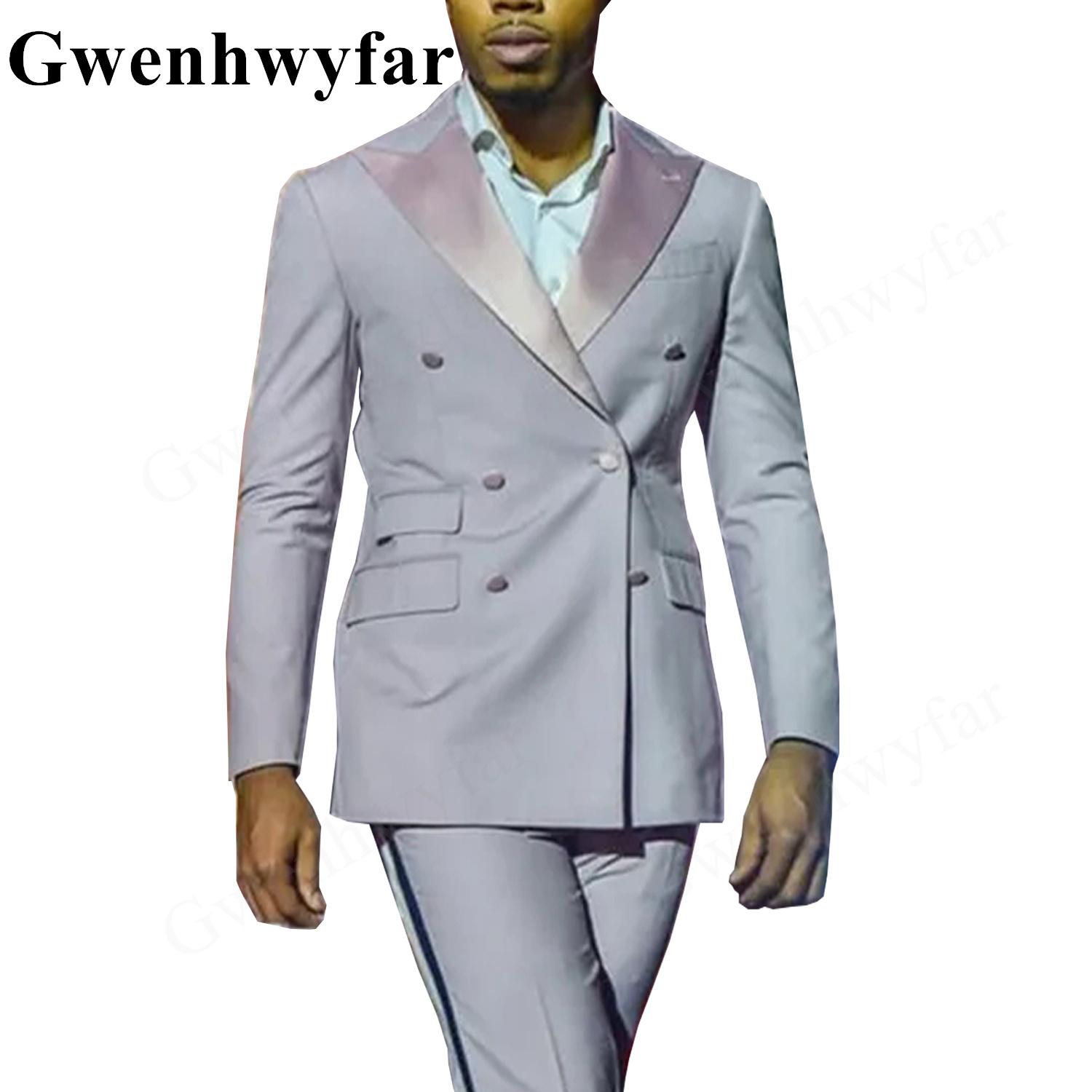Gwenhwyfar New Light Pink Men' - đánh giá và giá Men Formal Wear Pants