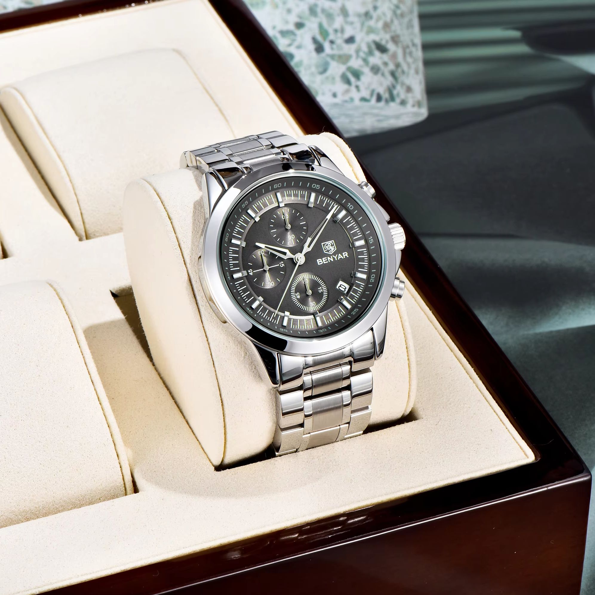 BENYAR Luxury Restrained Men Q - đánh giá và giá Men'S Formal Wear Watches