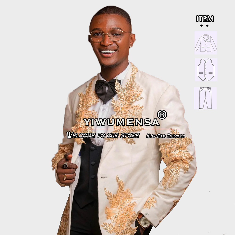 Customized 3 Pieces Suits Men  - đánh giá và giá Men Formal Wear Pants