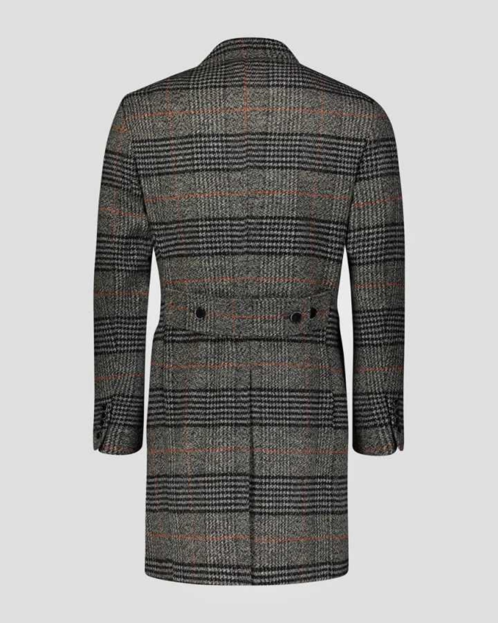 Modern Grid Woolen Blend Men O - đánh giá và giá Men Formal Wear Modern