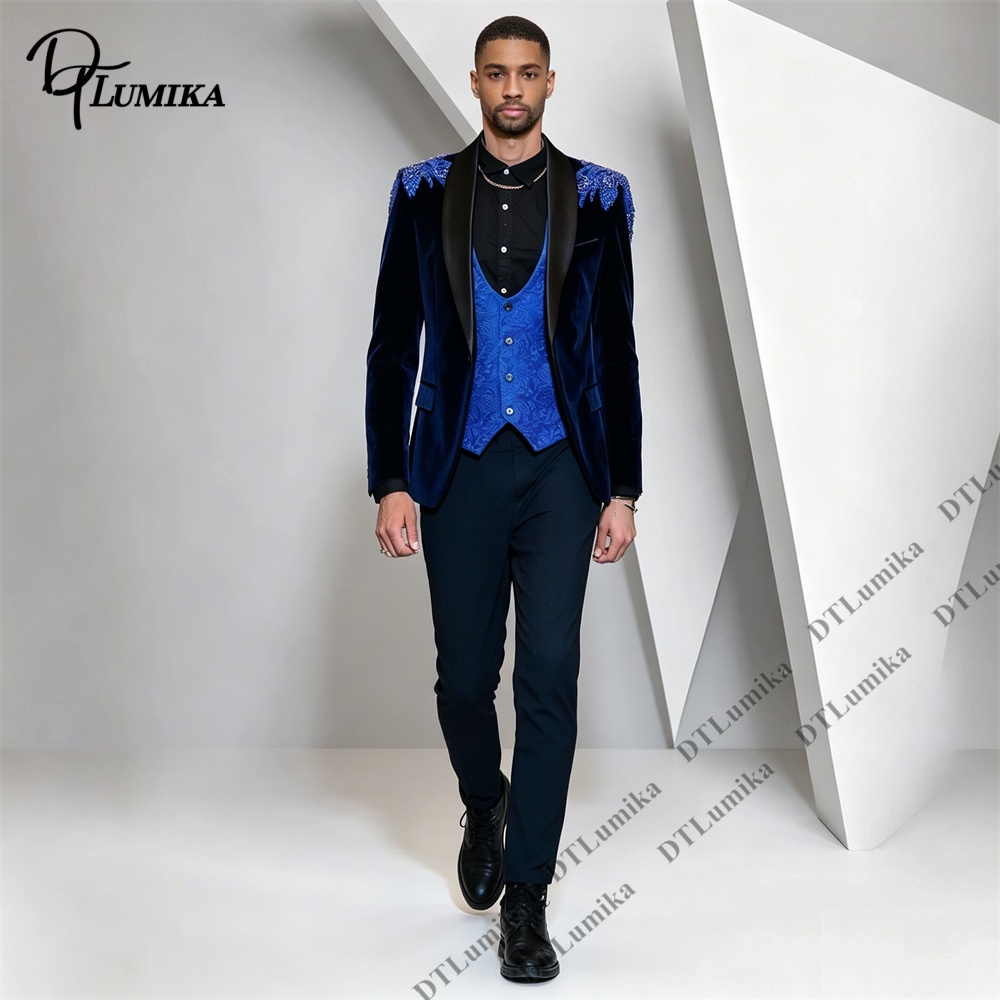 Peagent Men 3 Piece Velvet Sui - đánh giá và giá Men Formal Wear Pants